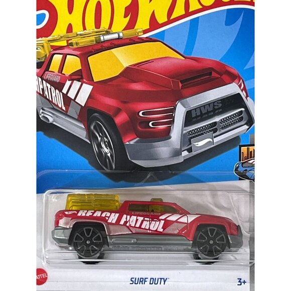 Hot Wheels 2024 Surf Duty HW Metro Beach Patrol Diecast SUV 1:64 - Picture 3 of 7